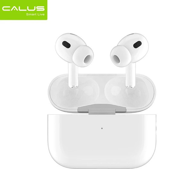هندزفری بلوتوثی Calus AirPods Pro 5 | با ۴۰ ساعت شارژدهی و صدای HD - سفید